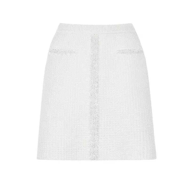 High Quality Fashionable Knitted A-Line Skirt for Women Spring Autumn New Style Versatile Bodycon Skirt Elegant Short Skirt
High Quality Fashionable Knitted A-Line Skirt for Women Spring Autumn New Style Versatile Bodycon Skirt Elegant Short Skirt