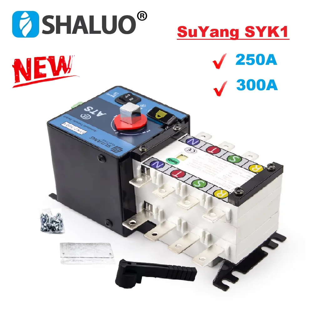 Universal SuYang SYK1 250A 300A 4P ATS Dual Power Automatic Transfer Switch Control Circuit Board AC220V For Generator Parts
Universal SuYang SYK1 250A 300A 4P ATS Dual Power Automatic Transfer Switch Control Circuit Board AC220V For Generator Parts