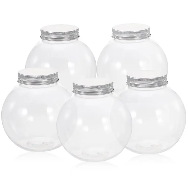 5pcs 500ml Christmas Candy Jar Ball Shaped Candy Container Cookie Snack Packing treat Bottle New Year Xmas halloween Party decor
5pcs 500ml Christmas Candy Jar Ball Shaped Candy Container Cookie Snack Packing treat Bottle New Year Xmas halloween Party decor