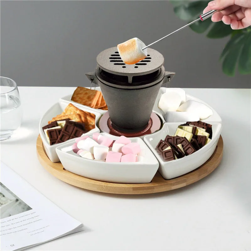Mini Hibachi Grill Indoor PuPu Platter SetTabletop Indoor Smores With 2 Marshmallow Roasting Sticks And Rotatable Tray
Mini Hibachi Grill Indoor PuPu Platter SetTabletop Indoor Smores With 2 Marshmallow Roasting Sticks And Rotatable Tray
