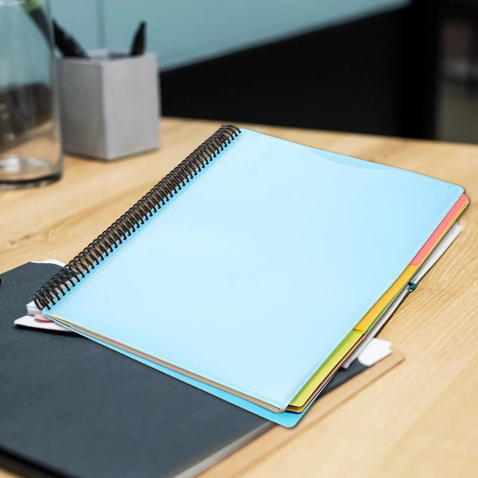 Coil File Folder Plastic Documents Organizer Office School Meeting Room Papers Storage Holder Filer Folder Files Organizer
Coil File Folder Plastic Documents Organizer Office School Meeting Room Papers Storage Holder Filer Folder Files Organizer
