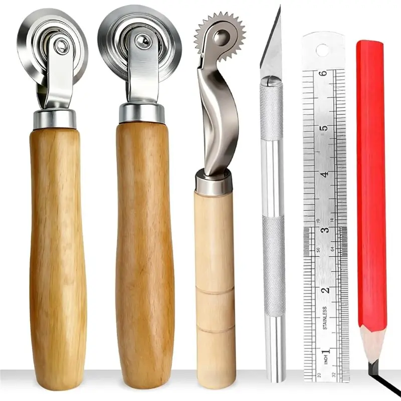 A01F-Tear-Free Folds Cardboard Scoring Tool Kit(6-Pack)- For DIY Bookbinding, For Packaging Paper Crafts On Corrugated/Craft Pap
A01F-Tear-Free Folds Cardboard Scoring Tool Kit(6-Pack)- For DIY Bookbinding, For Packaging Paper Crafts On Corrugated/Craft Pap