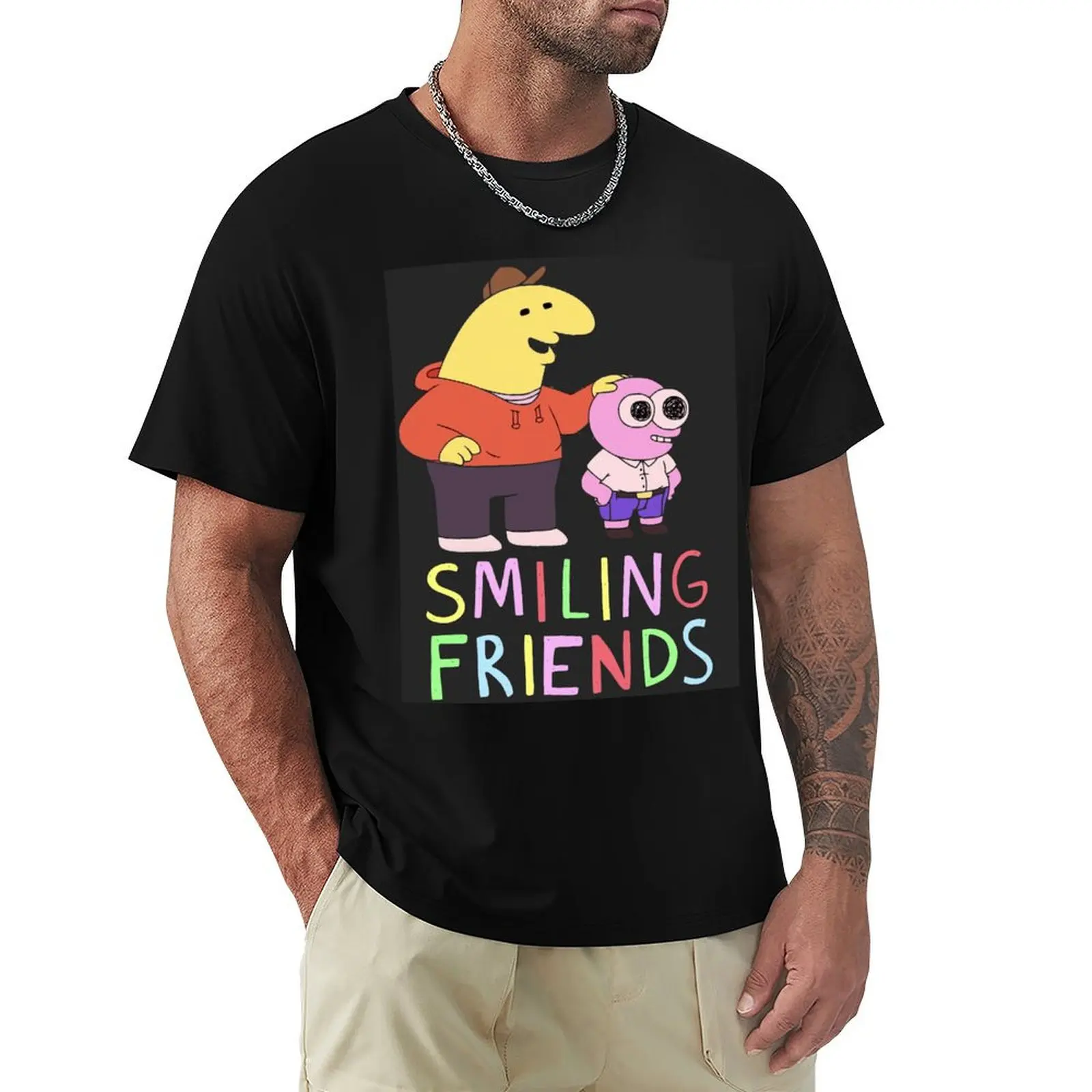 Smiling Friends T-Shirt Running Performance Short Sleeve Tee
Smiling Friends T-Shirt Running Performance Short Sleeve Tee