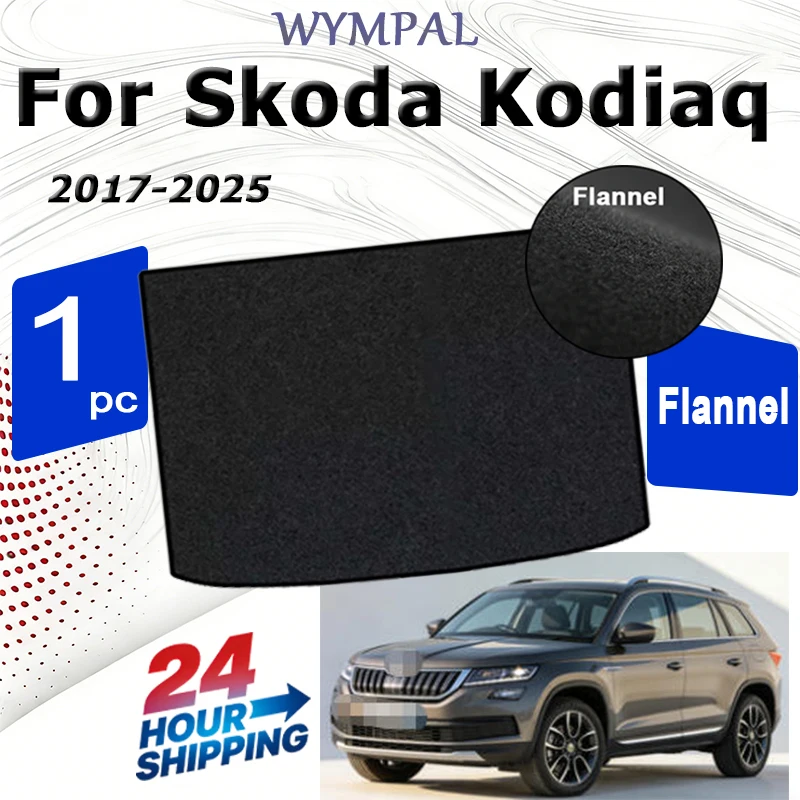 Flannel Rear Trunk Mats For Skoda Kodiaq 2017 2018 2019 2020 2021 2022-2025 Car Boot Liner Tray Trunk Black Luggage Cargo
Flannel Rear Trunk Mats For Skoda Kodiaq 2017 2018 2019 2020 2021 2022-2025 Car Boot Liner Tray Trunk Black Luggage Cargo