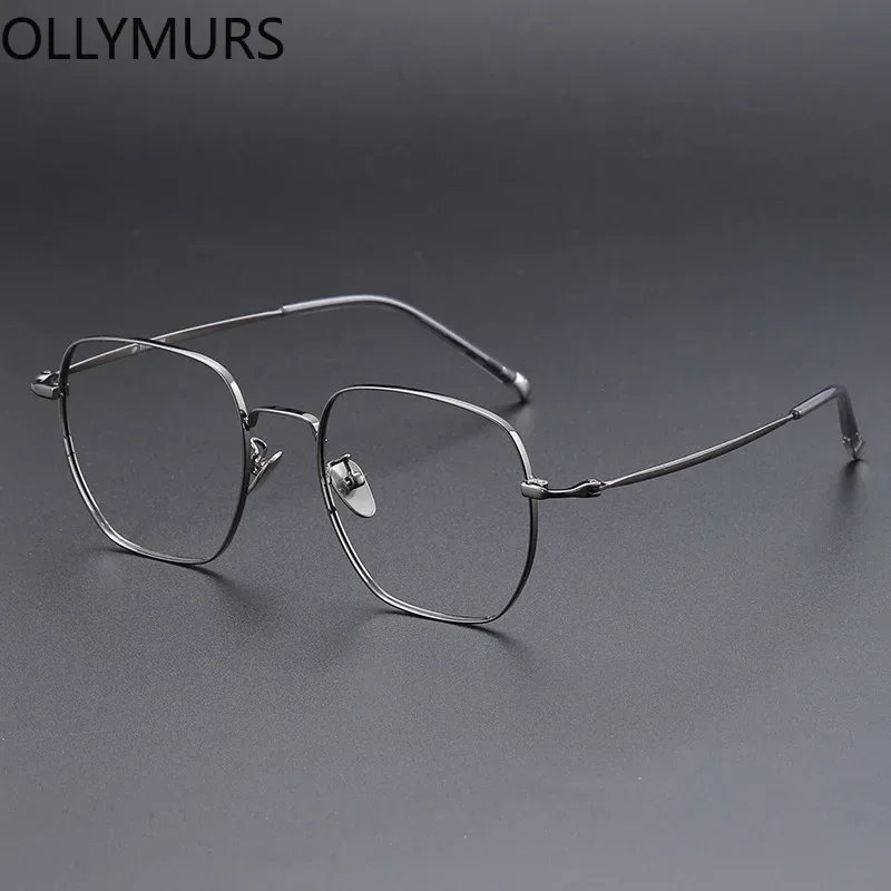 Fashion Eyewear Retro Titanium Polygons Glasses Comfortable Optical For Women Myopia Progressive Prescription Eyeglasses Frame
Fashion Eyewear Retro Titanium Polygons Glasses Comfortable Optical For Women Myopia Progressive Prescription Eyeglasses Frame