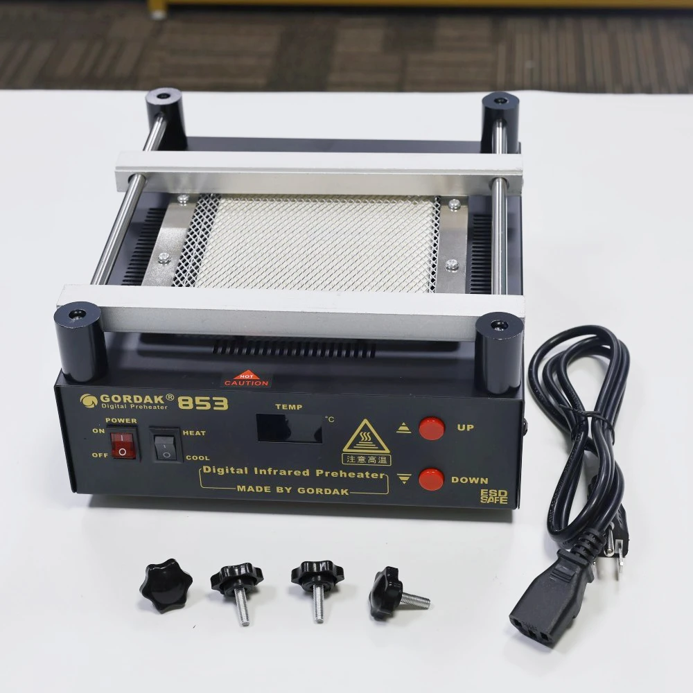 Lead-free preheating heating and repairing table, tin drying and soldering table, hot air gun
Lead-free preheating heating and repairing table, tin drying and soldering table, hot air gun