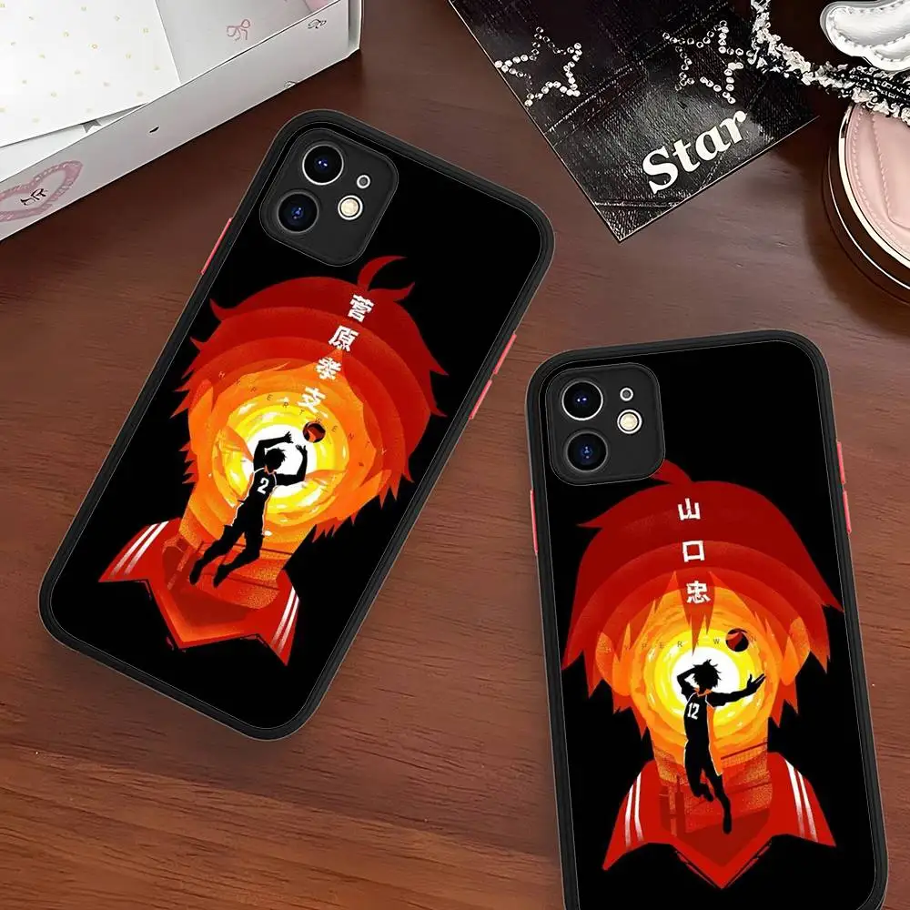 Volleyball Anime H-haikyuuS Phone Case For IPhone 16e 15 14 13 12 11 Pro Max Plus X XS MAX Candy Color Matte Cover
Volleyball Anime H-haikyuuS Phone Case For IPhone 16e 15 14 13 12 11 Pro Max Plus X XS MAX Candy Color Matte Cover
