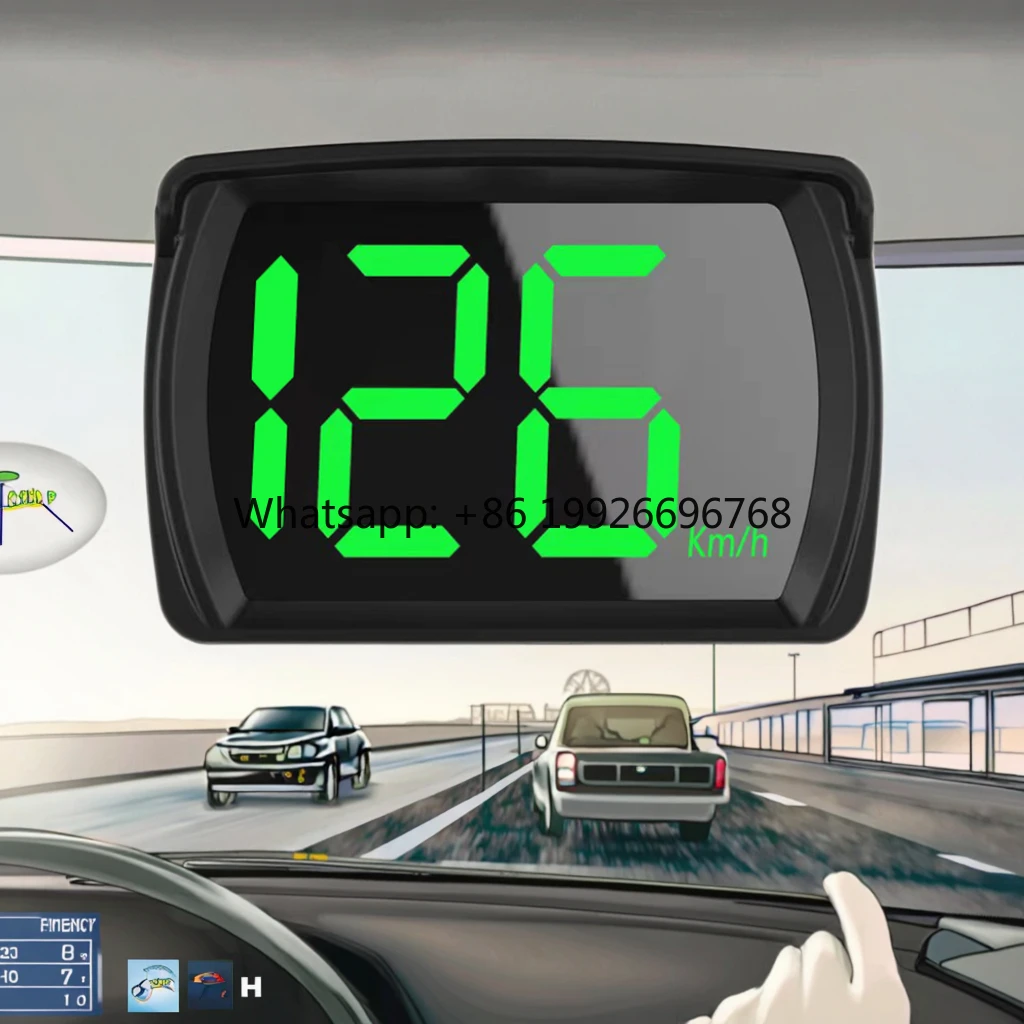 Новейший автомобильный GPS-спидометр Y03 HUD с функцией CarPlay, сенсорный цифровой дисплей, часы, индикатор расхода топлива, сигнализация скорости, аксессуары
Новейший автомобильный GPS-спидометр Y03 HUD с функцией CarPlay, сенсорный цифровой дисплей, часы, индикатор расхода топлива, сигнализация скорости, аксессуары