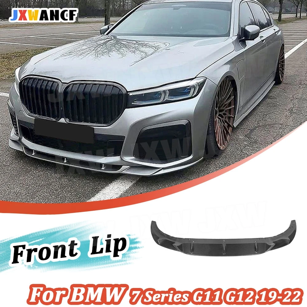 JXWANCF Carbon Fiber/FRP Unpainted Front Bumper Lip Spoiler for BMW 7 Series G11 G12 730 740 750 760 M-Tech Sport 2019-2022
JXWANCF Carbon Fiber/FRP Unpainted Front Bumper Lip Spoiler for BMW 7 Series G11 G12 730 740 750 760 M-Tech Sport 2019-2022