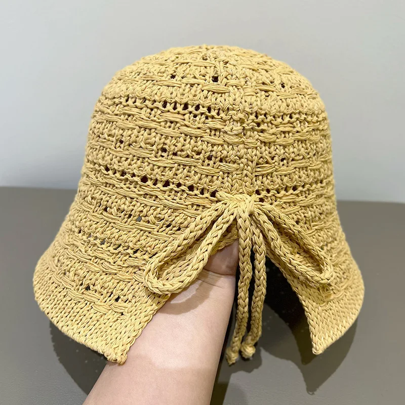Summer fashion beach sunscreen basin hat rear split fork women's hollow bucket fisherman basin hat outdoor straw hat thin
Summer fashion beach sunscreen basin hat rear split fork women's hollow bucket fisherman basin hat outdoor straw hat thin