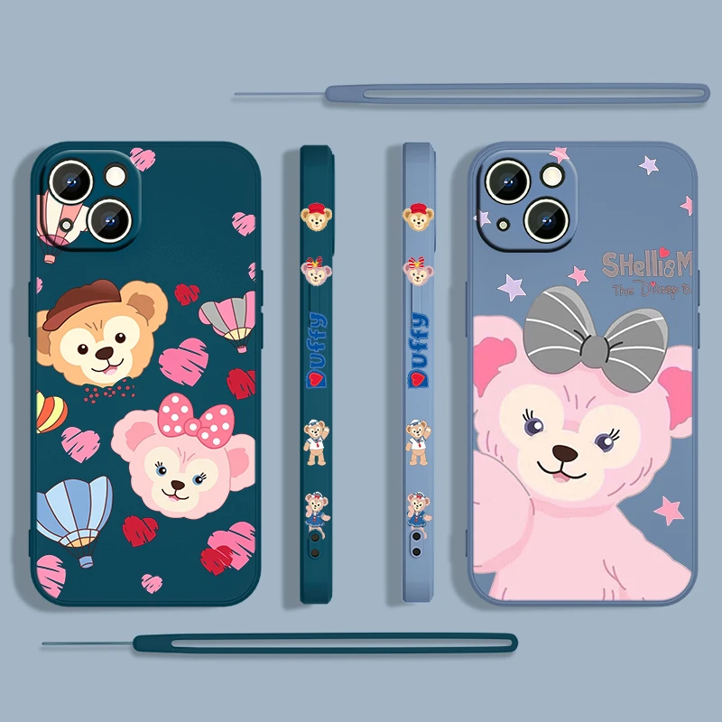 Duffy Bear Disney Cute For Apple iPhone 15 14 13 12 Mini 11 Pro XS MAX XR X 8 7 Plus Liquid Left Rope Phone Case Coque Capa
Duffy Bear Disney Cute For Apple iPhone 15 14 13 12 Mini 11 Pro XS MAX XR X 8 7 Plus Liquid Left Rope Phone Case Coque Capa