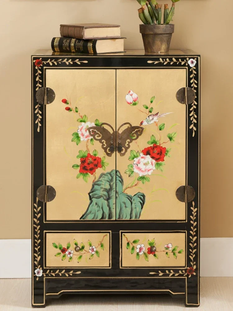 New Chinese Style Furniture Home Entrance Cabinet Lacquerware Living Room Feng Shui Cabinet Hallway Sideboard Cabinet
New Chinese Style Furniture Home Entrance Cabinet Lacquerware Living Room Feng Shui Cabinet Hallway Sideboard Cabinet