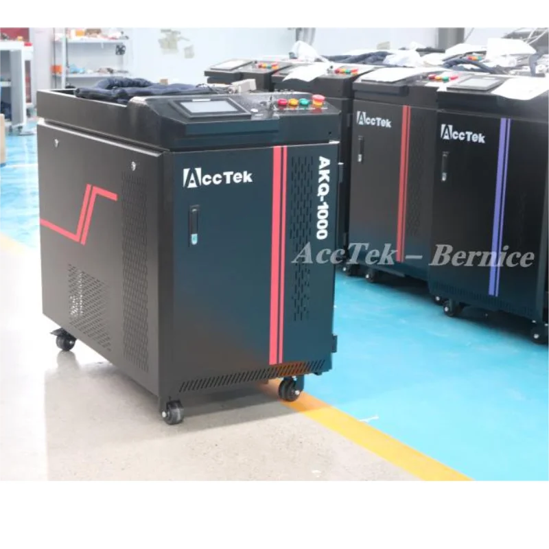 AKQH-1000 Auto Parts Cleaning Metal Sheet Welding Machine Fiber Laser 2000w Portable Multi-function Cleaner& Welder&Cutter
AKQH-1000 Auto Parts Cleaning Metal Sheet Welding Machine Fiber Laser 2000w Portable Multi-function Cleaner& Welder&Cutter