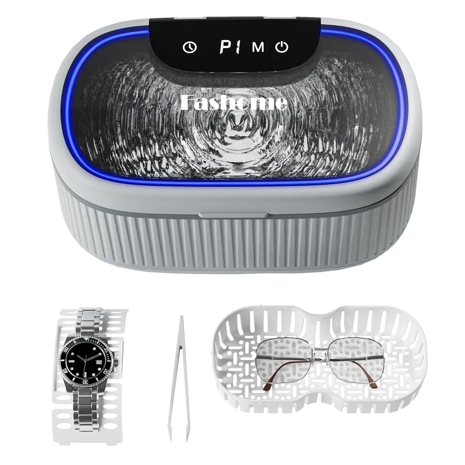Ultrasonic Cleaner 45Khz Deep Cleaning Glasses Jewelry Cleaner Machine 550ml Capacity LED Touch Display Stainless Steel Inner
Ultrasonic Cleaner 45Khz Deep Cleaning Glasses Jewelry Cleaner Machine 550ml Capacity LED Touch Display Stainless Steel Inner