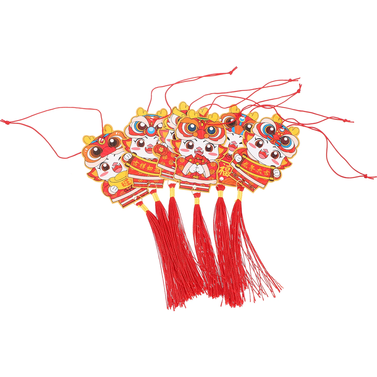 6Pcs Traditional Chinese Style Ornaments Bright Festive Hanging Decors for New Year Party Potted Plants Wall Door Decor Supplies
6Pcs Traditional Chinese Style Ornaments Bright Festive Hanging Decors for New Year Party Potted Plants Wall Door Decor Supplies