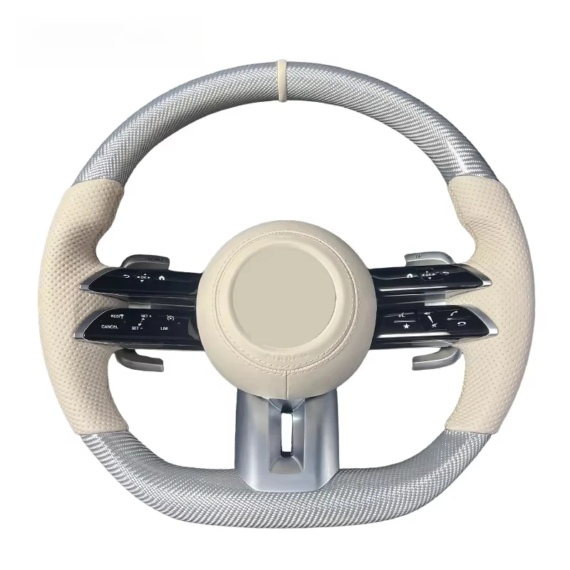 Custom Silver Carbon Fibre Dragonfly Steering Wheel For Mercedess-Benzs C E S Class W222 W213 W223 A238 C207 C34
Custom Silver Carbon Fibre Dragonfly Steering Wheel For Mercedess-Benzs C E S Class W222 W213 W223 A238 C207 C34