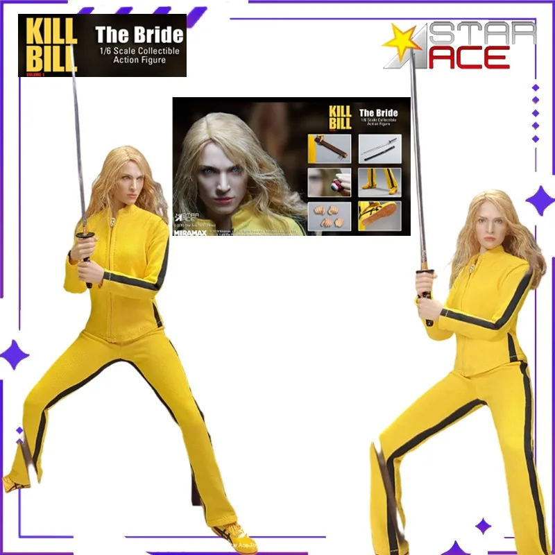 Star Ace Original Authentic Kill Bill/SA0039 The Bride 1/6 Movie Mobile Doll Model Handmade Toy Statue Gift Collection
Star Ace Original Authentic Kill Bill/SA0039 The Bride 1/6 Movie Mobile Doll Model Handmade Toy Statue Gift Collection