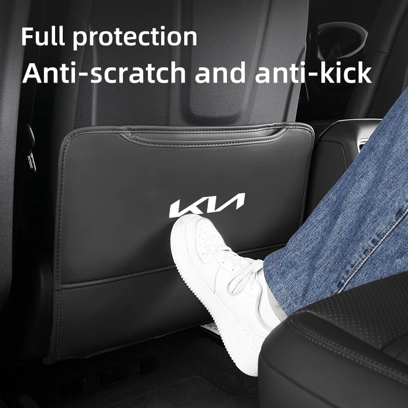Car Seat Anti-Kick Pad Leather Seat Protector Cover Interior For KIA Sportage Rio Ceed Niro Soul Stonic Picanto Proceed Sorento
Car Seat Anti-Kick Pad Leather Seat Protector Cover Interior For KIA Sportage Rio Ceed Niro Soul Stonic Picanto Proceed Sorento