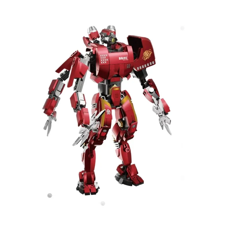 1742PCS Storm Red Deformed Mecha deformed robot collectible decoration children's building blocks toys 
1742PCS Storm Red Deformed Mecha deformed robot collectible decoration children's building blocks toys
