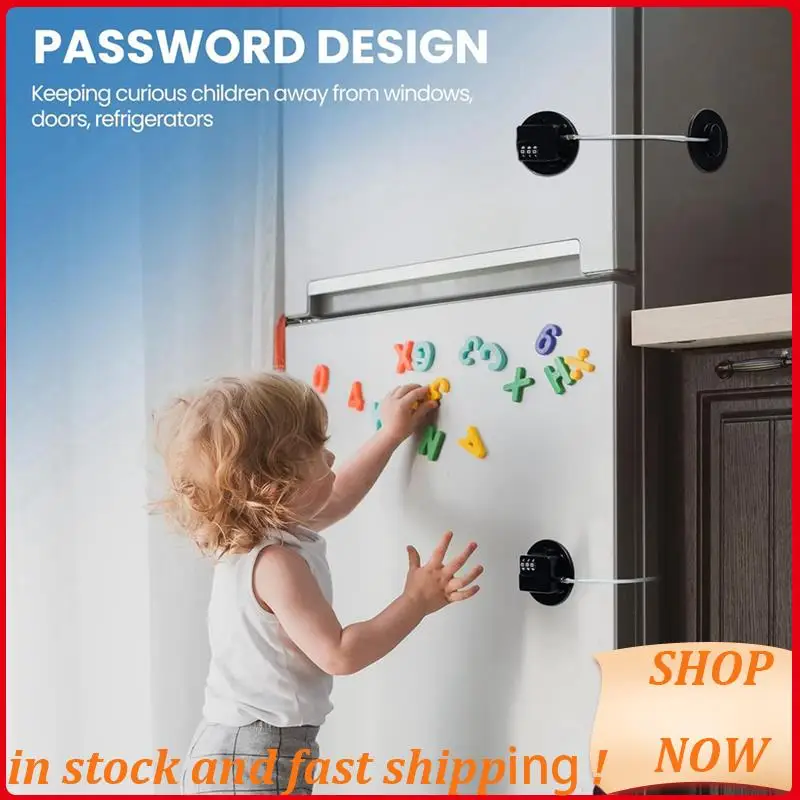 6 Pcs Cabinet Locks With Combination Fridge Lock Combo Child Safety Combination Lock With 6 Screwdrivers (Black) Easy To Use HOT
6 Pcs Cabinet Locks With Combination Fridge Lock Combo Child Safety Combination Lock With 6 Screwdrivers (Black) Easy To Use HOT