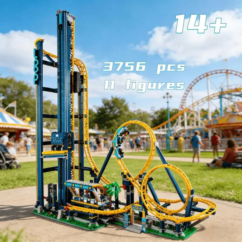 Конструктор «Аттракцион-американские горки» 2026 Loop Coaster, совместимый с 10303, для подарка на день рождения, Рождество или украшения дома
Конструктор «Аттракцион-американские горки» 2026 Loop Coaster, совместимый с 10303, для подарка на день рождения, Рождество или украшения дома