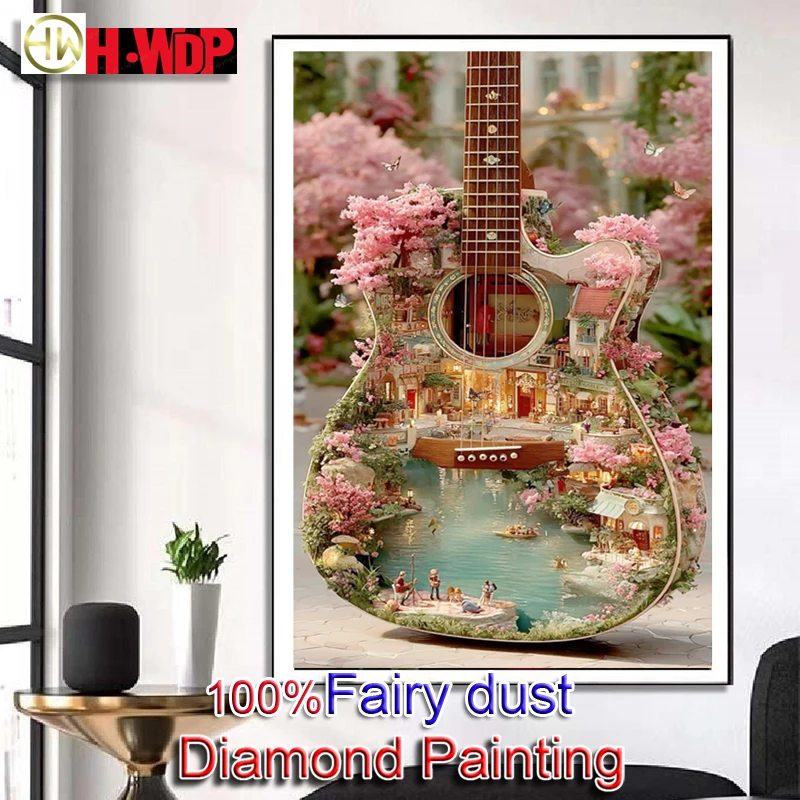 100% FD Diamond Painting Full Square Diamond Embroidery Crafts Violin Landscape Cross Stitch Diamond Art Full Crystal Home Decor
100% FD Diamond Painting Full Square Diamond Embroidery Crafts Violin Landscape Cross Stitch Diamond Art Full Crystal Home Decor