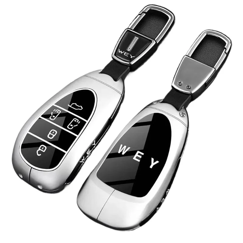 Premium Zinc Alloy Key Cover Case for WEY Lanshan/Latte/Mocha Hi4/Gaoshan 7-9 - Protective Key Fob Shell Key Bag Chain
Premium Zinc Alloy Key Cover Case for WEY Lanshan/Latte/Mocha Hi4/Gaoshan 7-9 - Protective Key Fob Shell Key Bag Chain