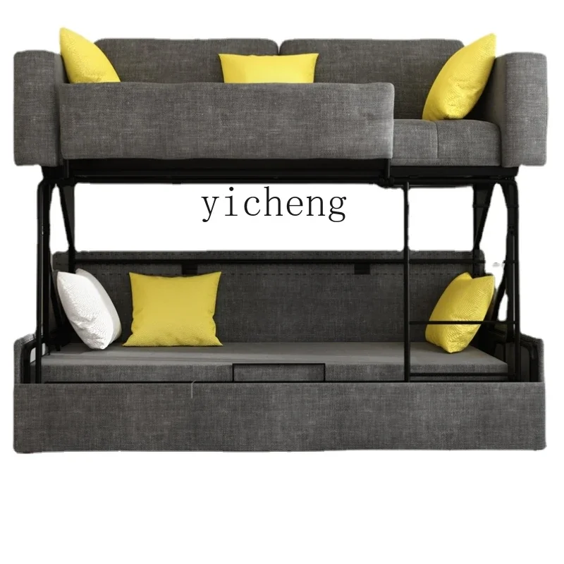 ZC Folding Sofa Bunk Bed Multi-Functional Dual-Use Living Room Sofa Upper and Lower Bunk Bunk Bed Folding Bed
ZC Folding Sofa Bunk Bed Multi-Functional Dual-Use Living Room Sofa Upper and Lower Bunk Bunk Bed Folding Bed