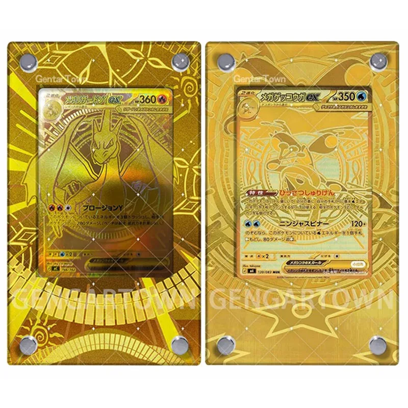 Pocket Monster Greninja Display Stand Anime Classic Game PTCG Gold Charizard Y Collection Card Photo Frame DIY Toy Gift
Pocket Monster Greninja Display Stand Anime Classic Game PTCG Gold Charizard Y Collection Card Photo Frame DIY Toy Gift