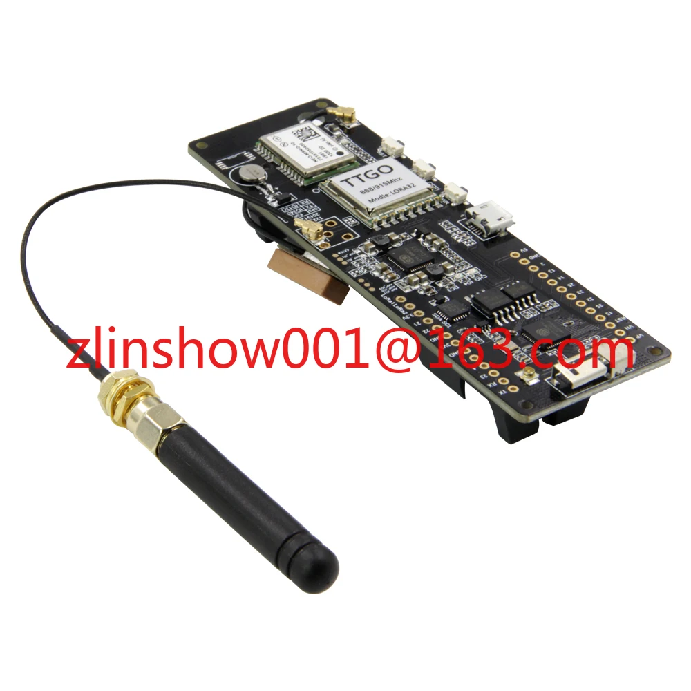 TTGO T-Beam V1.2 ESP32 LoRa 433/868/915/923MHZ GPS NEO-M8N WiFi Wireless Bluetooth Module With 18650 Battery Holder
TTGO T-Beam V1.2 ESP32 LoRa 433/868/915/923MHZ GPS NEO-M8N WiFi Wireless Bluetooth Module With 18650 Battery Holder