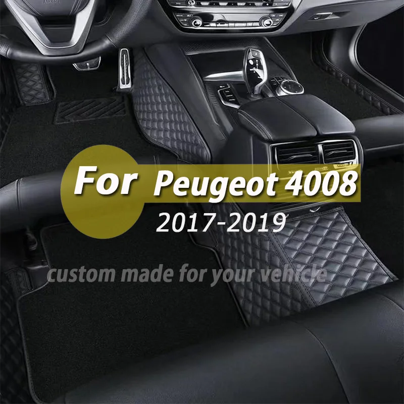 Car Carpets For Peugeot 4008 2019 2018 2017 Car Floor Mats Artificial Leather Waterproof Custom Interior Accessories Foot Pads
Car Carpets For Peugeot 4008 2019 2018 2017 Car Floor Mats Artificial Leather Waterproof Custom Interior Accessories Foot Pads