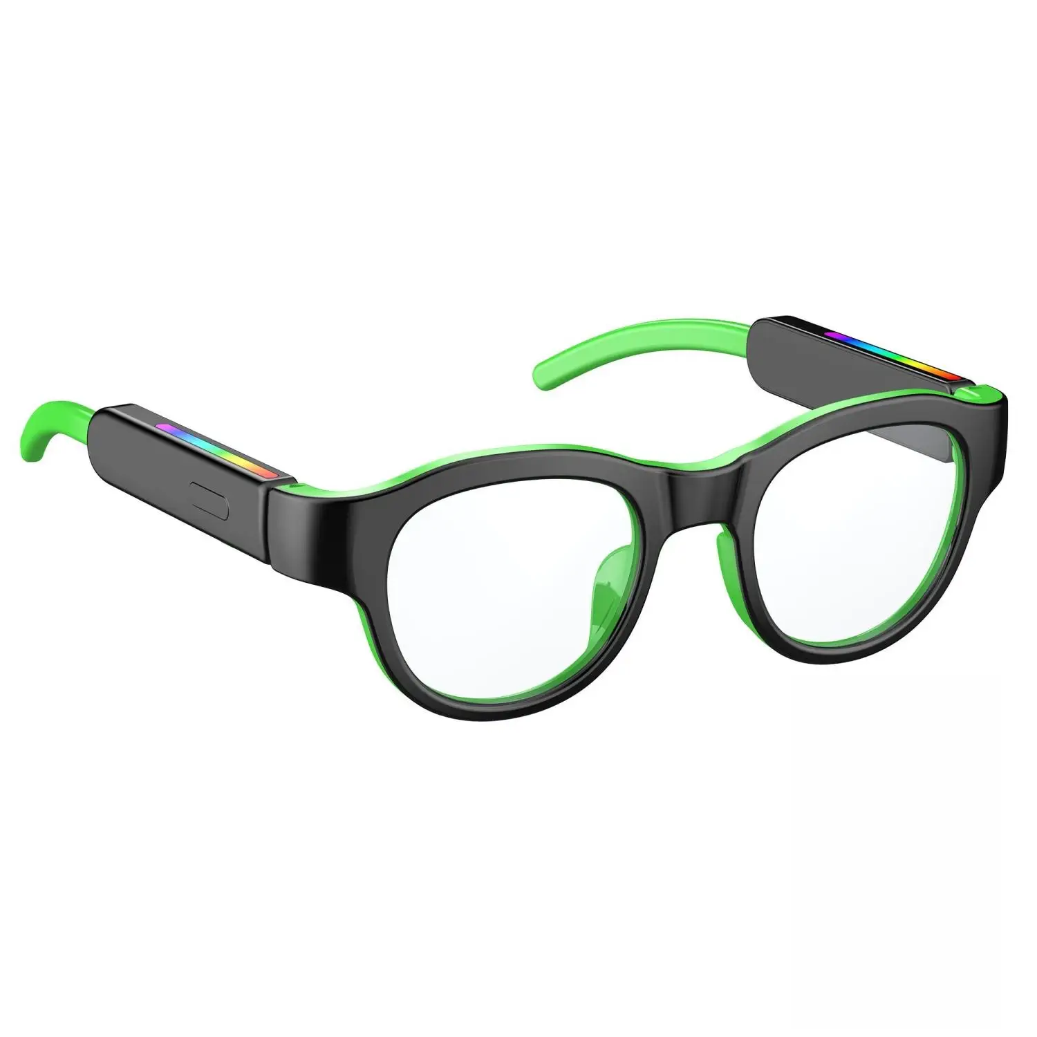 Smart Glasses Magnetic Charging Glasses RGB Multicolour Lighting Effects Voice Wake-Up Compatible with iOS Android Devices
Smart Glasses Magnetic Charging Glasses RGB Multicolour Lighting Effects Voice Wake-Up Compatible with iOS Android Devices