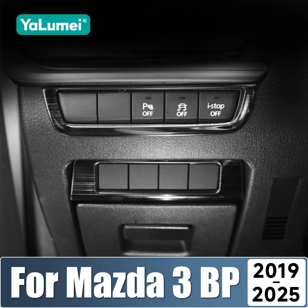 For Mazda 3 BP 2019 2020 2021 2022 2023 2024 2025 Stainless Steel Car Headlight Adjustment Button Cover Ttim Sticker Accessories
For Mazda 3 BP 2019 2020 2021 2022 2023 2024 2025 Stainless Steel Car Headlight Adjustment Button Cover Ttim Sticker Accessories
