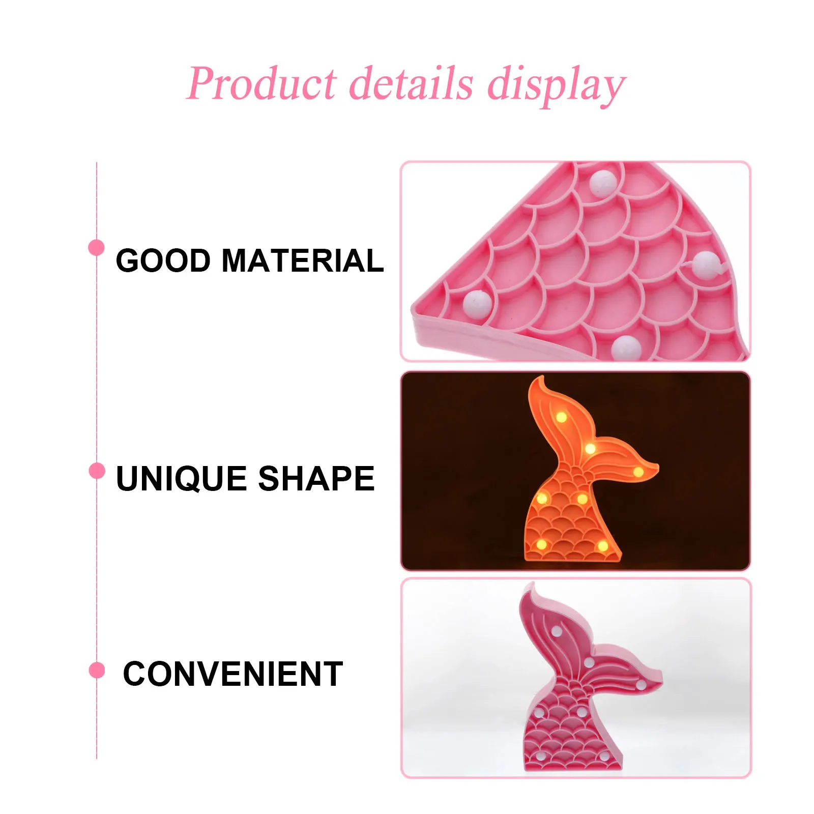 Exquisite Bedroom Desktop Decor Premium Material Safe Environmental Protection Romantic Atmosphere Mermaid Tail Night
Exquisite Bedroom Desktop Decor Premium Material Safe Environmental Protection Romantic Atmosphere Mermaid Tail Night