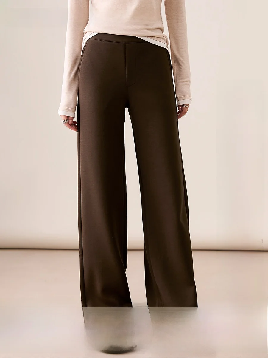 Slimming Straight Leg Casual Pants Loose Elastic Waist Fashionable Easy to Match Anti-Aging Casual Trousers Long Pants
Slimming Straight Leg Casual Pants Loose Elastic Waist Fashionable Easy to Match Anti-Aging Casual Trousers Long Pants