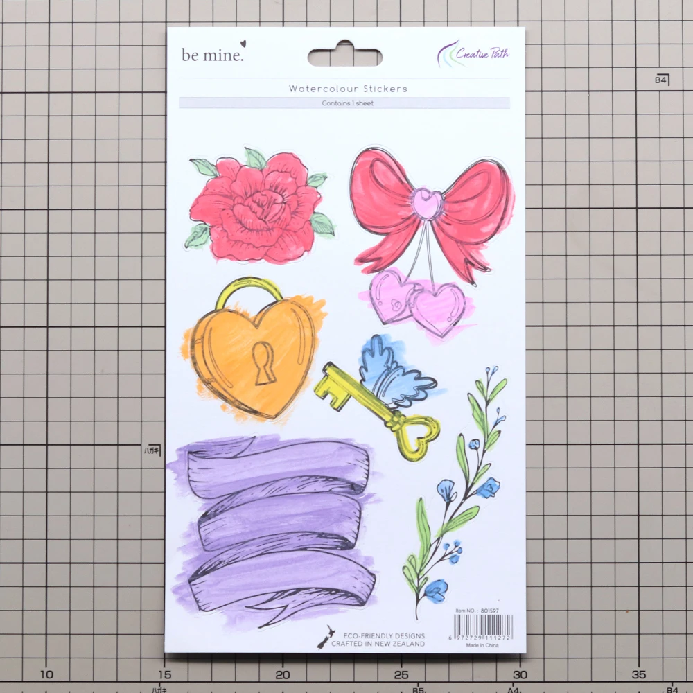 Creative Path Water Color Stickers Butterfly Flower Heart Deco Sticker For DIY Crafting Scrapbooking Junk Journaling Card Making
Creative Path Water Color Stickers Butterfly Flower Heart Deco Sticker For DIY Crafting Scrapbooking Junk Journaling Card Making
