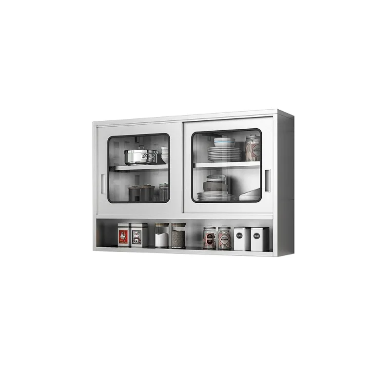 Stainless steel kitchen hanging cabinet wall-mounted cupboard toilet bathroom locker
Stainless steel kitchen hanging cabinet wall-mounted cupboard toilet bathroom locker