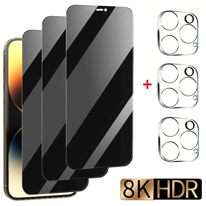 Privacy Screen Protector for iPhone 13 11 12 14 15 Pro Max Mini Plus Camera Lens Protective Glass Film for iPhone 14 PRO XS MAX
Privacy Screen Protector for iPhone 13 11 12 14 15 Pro Max Mini Plus Camera Lens Protective Glass Film for iPhone 14 PRO XS MAX