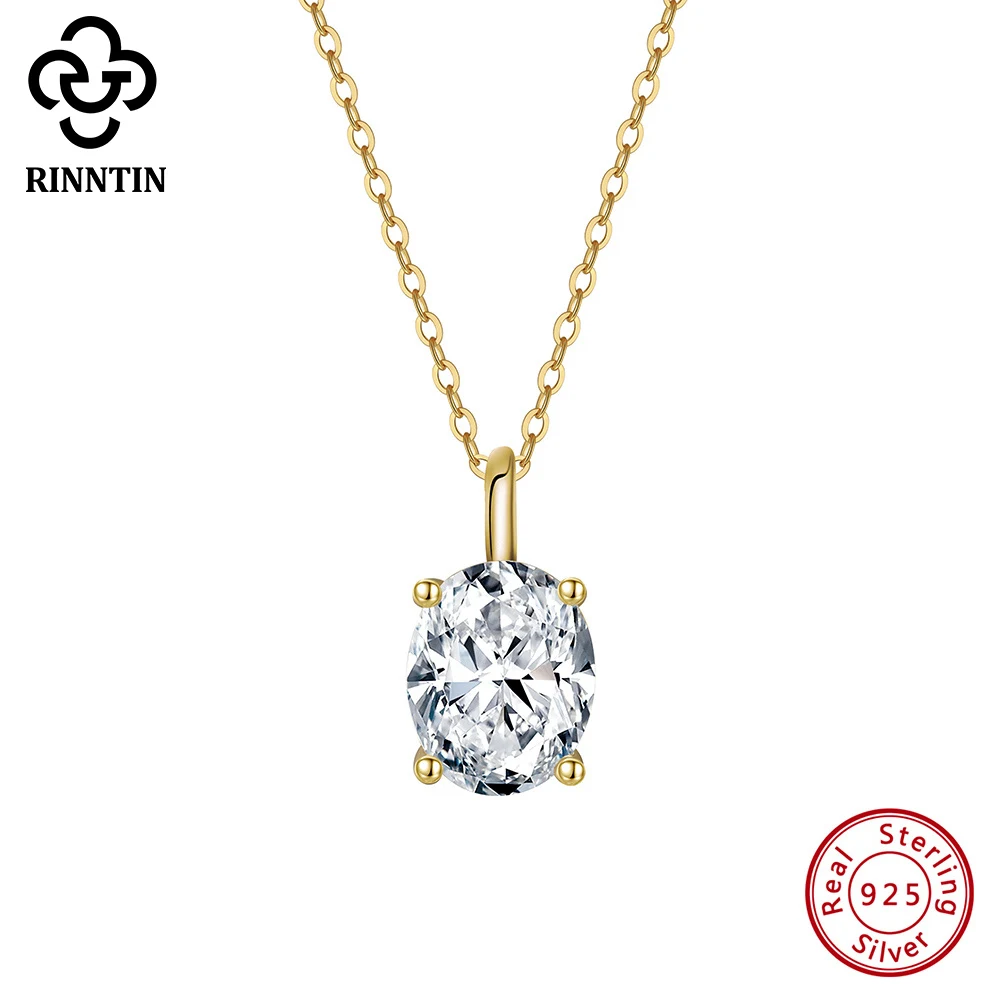 Rinntin Exquisite Geometric Round 8A Cubic Zirconia Pendant Necklace 925 Silver 1CT 2CT 3CT Elegant Wedding Choker Chain LZN22
Rinntin Exquisite Geometric Round 8A Cubic Zirconia Pendant Necklace 925 Silver 1CT 2CT 3CT Elegant Wedding Choker Chain LZN22