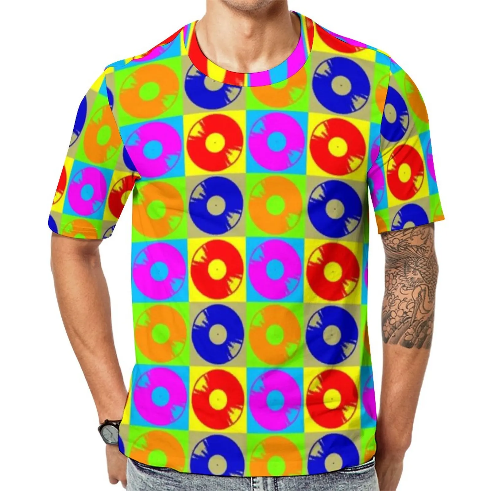 Vintage Music T-Shirt Disco Pop Art Retro T-Shirts Men Essential Tshirt Summer Short-Sleeve Graphic Tops Plus Size 6XL
Vintage Music T-Shirt Disco Pop Art Retro T-Shirts Men Essential Tshirt Summer Short-Sleeve Graphic Tops Plus Size 6XL