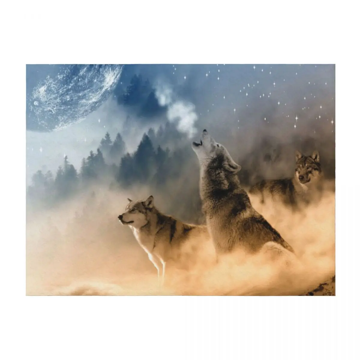 Wolves Howling At The Moon / Beautiful Wolves Throw Blanket Heavy Kid'S Hairy Loose Blankets
Wolves Howling At The Moon / Beautiful Wolves Throw Blanket Heavy Kid'S Hairy Loose Blankets