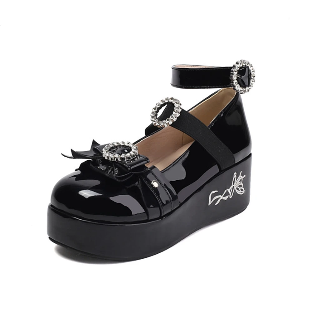 Zapatos De Mujer 2025 Women Shoes Wedge Heel Bow Buckle Strap College Style Thick Soled Shoes High Heels Plus Size 49 50 686
Zapatos De Mujer 2025 Women Shoes Wedge Heel Bow Buckle Strap College Style Thick Soled Shoes High Heels Plus Size 49 50 686
