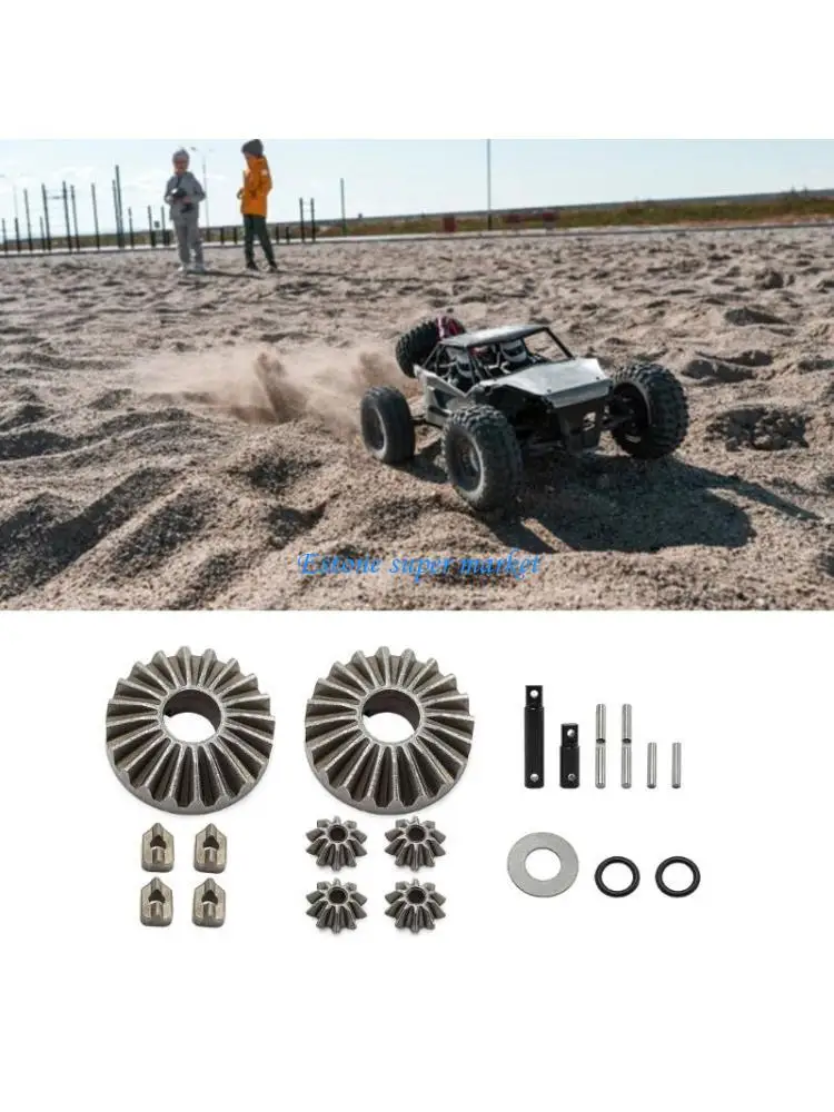 090B A Set of Differential Gear for 1/10 and 1/8 Truck Tractor Interior Supplies Axles Replacement Modification
090B A Set of Differential Gear for 1/10 and 1/8 Truck Tractor Interior Supplies Axles Replacement Modification