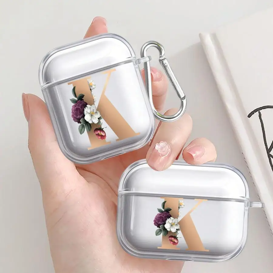 Flower Name Letter K L Case For Airpods 1 3 Pro 4 2 Pro3 Pro2 Clear Earphone Cases Cover
Flower Name Letter K L Case For Airpods 1 3 Pro 4 2 Pro3 Pro2 Clear Earphone Cases Cover