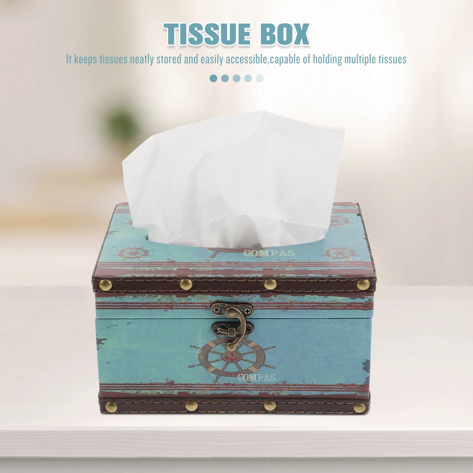 Retro Tissue Box Large Capacity Wooden Design for Living Room Car Dining Room Portable Easy Clean Rectangle Cover
Retro Tissue Box Large Capacity Wooden Design for Living Room Car Dining Room Portable Easy Clean Rectangle Cover