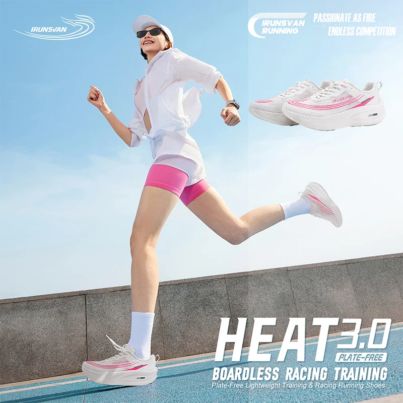 IRUNSVAN Casual Soft Elastic Mesh Competitive Training Women's Sports Shoes Lightweight And Wear-Resistant Men's Running Shoes
IRUNSVAN Casual Soft Elastic Mesh Competitive Training Women's Sports Shoes Lightweight And Wear-Resistant Men's Running Shoes