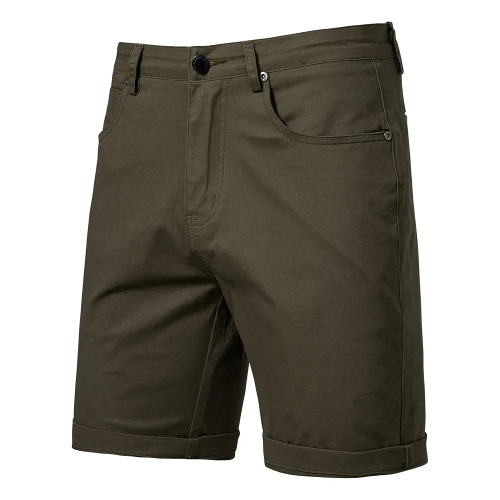 2025 Summer New 100 Cotton Men's Shorts Straight Leg Quarter Pants Business Casual Solid Color Shorts Men
2025 Summer New 100 Cotton Men's Shorts Straight Leg Quarter Pants Business Casual Solid Color Shorts Men