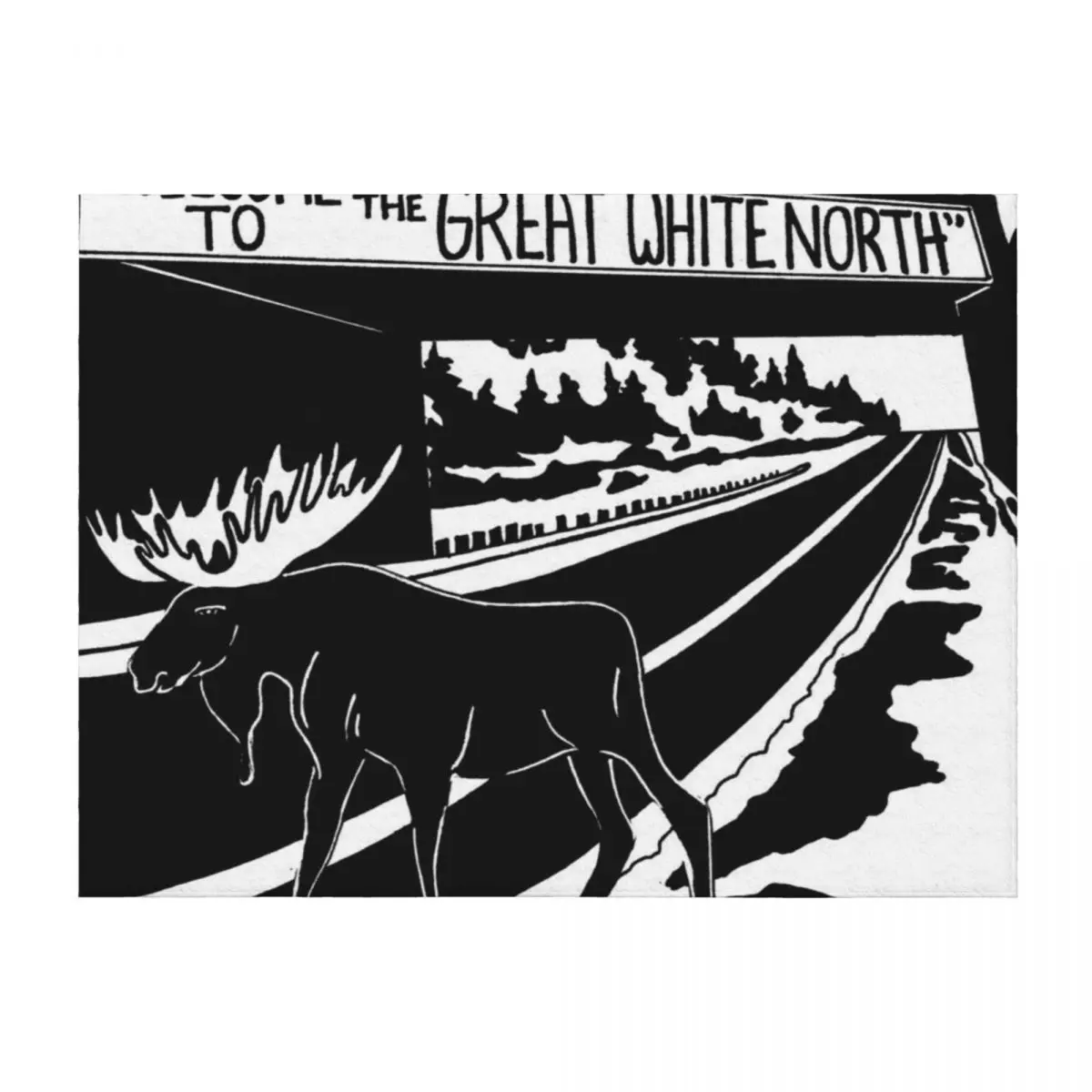 Welcome to the Great White North Throw Blanket Beach Plaid on the sofa for winter wednesday Blankets
Welcome to the Great White North Throw Blanket Beach Plaid on the sofa for winter wednesday Blankets