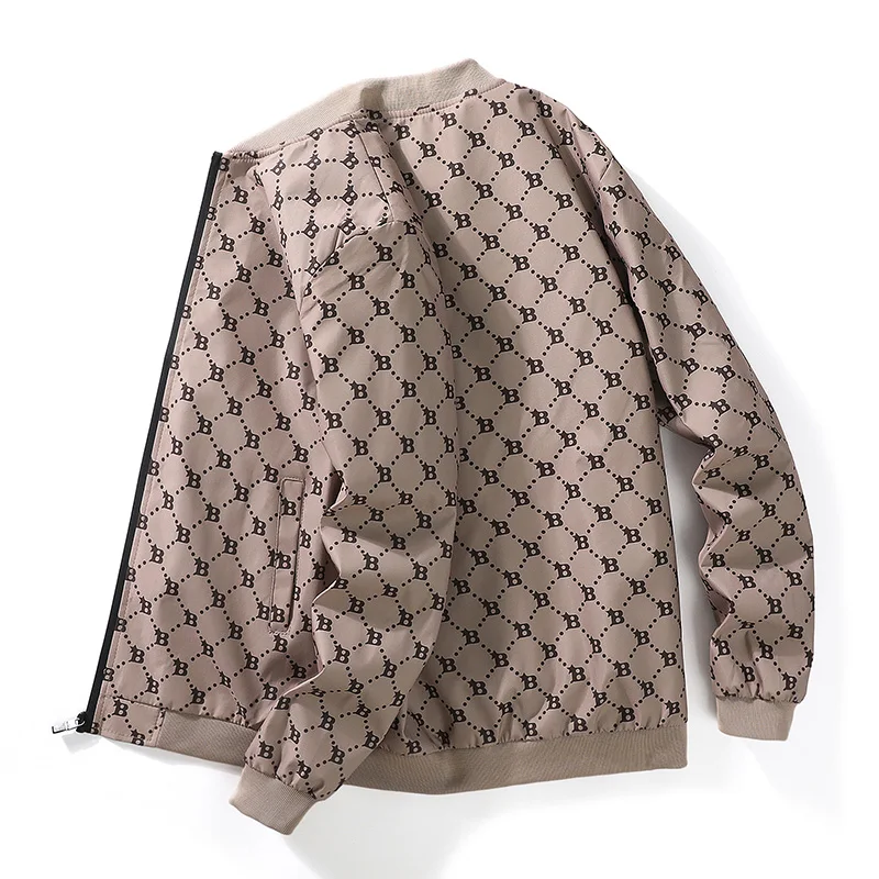 Мужская осенняя куртка-бомбер с воротником-стойкой, приталенная, в корейском стиле, с бейсбольным принтом, повседневная, из полиэстера, с длинными рукавами, на молнии
Мужская осенняя куртка-бомбер с воротником-стойкой, приталенная, в корейском стиле, с бейсбольным принтом, повседневная, из полиэстера, с длинными рукавами, на молнии