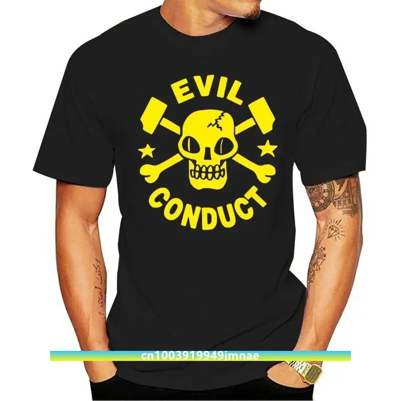 Evil Conduct T-Shirt Oi Punk Streetpunk Skull S-XXL Mens Shirts Short Sleeve Trend Clothing colour jurney Print funny Cotton
Evil Conduct T-Shirt Oi Punk Streetpunk Skull S-XXL Mens Shirts Short Sleeve Trend Clothing colour jurney Print funny Cotton